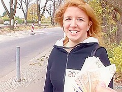 Shy Ugly German College Teen 18+ Pickup And Fuck By Old Guy