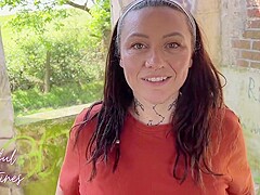 Caught Screwing Stranger Stepmother Id Like To Fuck In Public Cheating On Her Boyfriend And Drinking