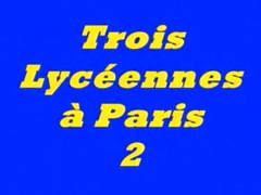 Vintage 3 Lyceennes a Paris 2 N15