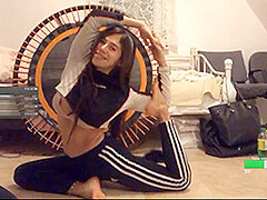 Twitch Streamer Nipple Slip Yoga Video