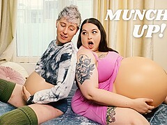 Munched Up! Hungry Friends FtM Jaq Quicksilver and BBW Sydney Screams Same Size Vore You