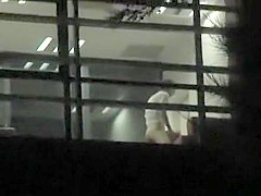 Spy couple having sex