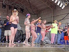 Huge Amateur Wet T Contest At Abate Of Iowa 2016 - NebraskaCoeds