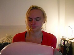 Balloon blowing 2