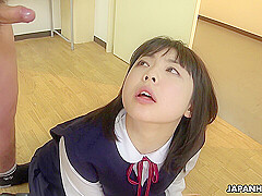 Japanese darling, Tomoyo Isumi sucks dicks, uncensored