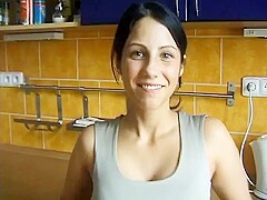 I Present To You Lucie A Real Brunette Fairy With A Great Desire To Show Herself On A Porn Site