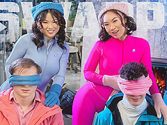 Our Pussy Withdrawal Ends With A Snowed-in Swap! With Josh Rivers, Kimmy Kimm And Lulu Chu