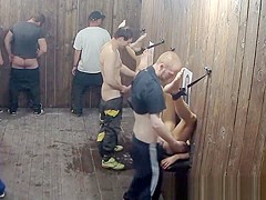 Weird gloryhole fun