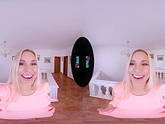VRHUSH Petite blonde Lola Myluv fucked in POV VR
