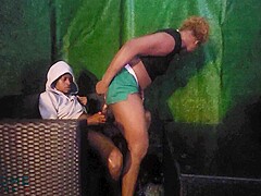 Hot Karashika Rides Big Cock At The Pool Side After Her Swimming Section