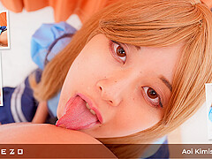 Aoi Kimishima Is A Horny Bunny Who Needs Breeding - Hamezo
