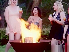 Aussie lesbos grope asses