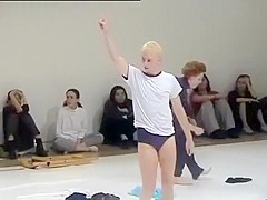 Nude performance art is quite a show