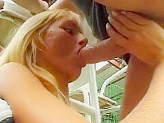 French Babes Riding Dick On The Tennis Court
