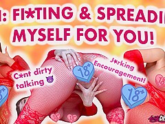 JOI Fisting and Spreading my Cunt