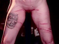 Admirable blonde wife Alexis Malone is blowing a cock