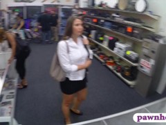 Big booty babe pawns pussy and pounded at the pawnshop
