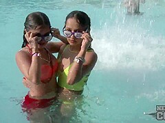 Best Wet Tshirt Contest from This Year Spring Break 2015 Panama City at Club La Vela - NebraskaCoeds