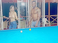 My Boyfriend Fucks Me With His Best Friend After Losing At Pool