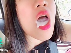 Naughty Taiwanese Taking Taxi