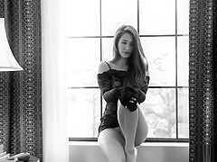 black and white lace