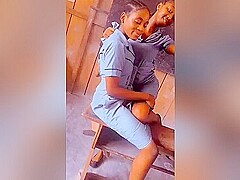 African School Teens Grinding
