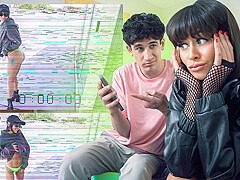 Ren Nuisance And Hayden Wild In The Girl With The Leg Tattoo: Exhibitionist Babysitter Caught!