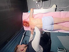 I Let My Wife Go For Massage, But Male Masseur Fuck Her Well... He Cum On Her Tits