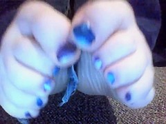 Feet jerk off challenge pose edition