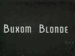 Buxom Blonde Donna 'Busty' Brown