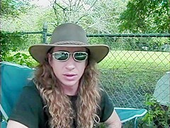 Big titted brunette gets anal and a throatfuck from a dude in cap