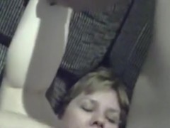 Cuckold tapes a friend fucking his wife on the sofa