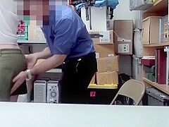 LP Officer screwing Pepper Harts pussy on top