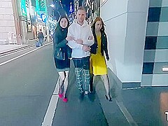 Japanese Mona Ayami And Tsubaki Kato Hard Fucked By A French Cock In A Love Hotel