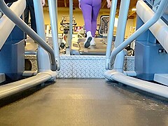 Big Booty Gym Babe Candin