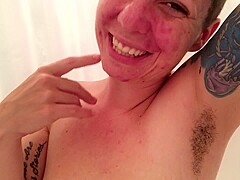 NIKKISFETISHES - Hot MILF Hairy Armpits in the Shower JOI