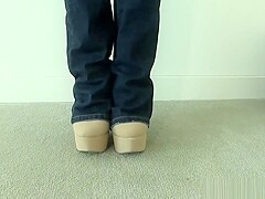 Busty first-timer creampied at Calendar Audition