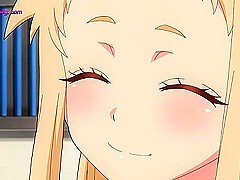 Naked anime beauty mounts BF in bath for deep messy grind (Exclusive) ENG Subbed