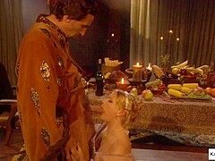 Medieval fucking action with pornstar Katja