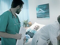Donnie Rock Plows Patient Arya Faes Twat Balls Deep