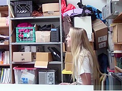 Catholic teenager fucked for shoplifting