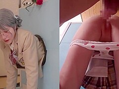 Hmn-876 A Cosplayer With A Bouncy, Peachy Butt Gives Her Butt To Camera-loving Old Men With All Her 