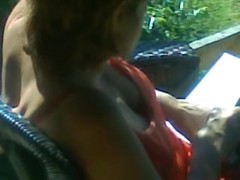 mom s cleavage
