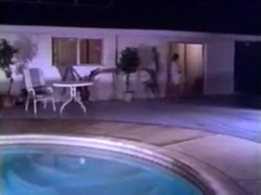 Mike Horner fucks brunette by the pool