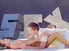 Gorgeous Czech Model Silvie Letting This Lucky Guy Fuck Her Any Way He Wants - European Erotic Sex O
