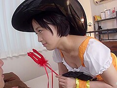 Extreme small Japanese Step-Sister 18 talk to Defloration Creampie Fuck by Step-Brother before Hallo