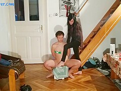 Domina Ball Kicking & Stomping With Boot Worhip Pt2 Hd Beth Kinky - A