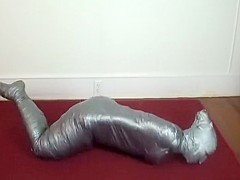 Mummified from head to toe with duct tape