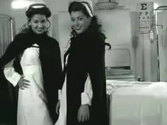 Sapphic retro style nurses