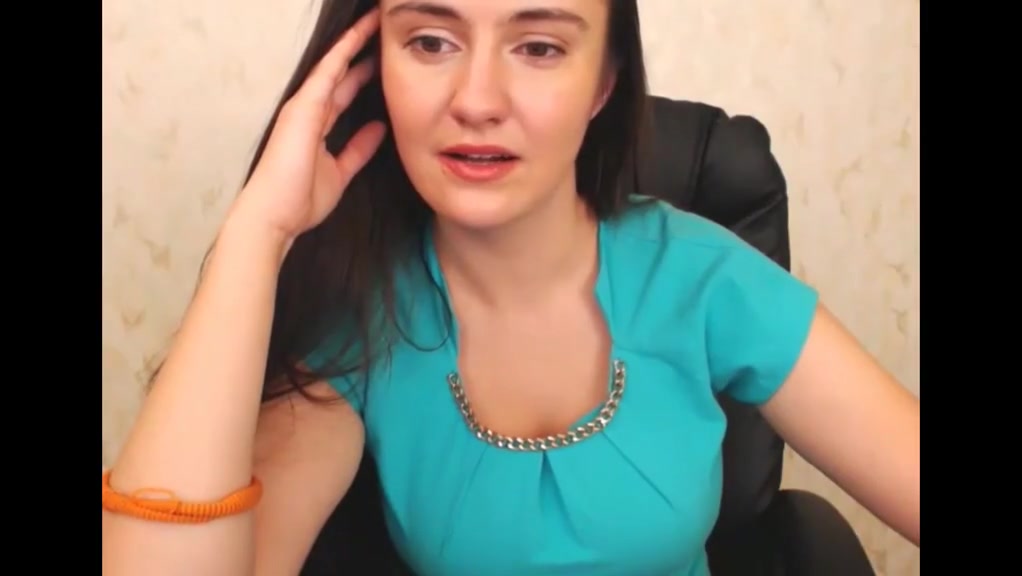 Super sexy long haired polish hairplay and striptease 2